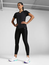 W RUN VELOCITY TEE (POLY)