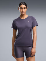 W RUN VELOCITY TEE (POLY)