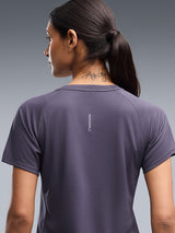W RUN VELOCITY TEE (POLY)