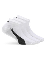 Puma Unisex White Sneaker Socks Pack of 3