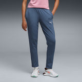 Puma Women Blue-Navy Active Wear Track Pants
