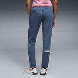 Puma Women Blue-Navy Active Wear Track Pants