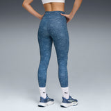 Puma Women Blue-Navy Active Wear Leggings & Tights