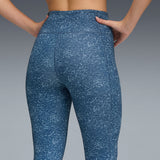Puma Women Blue-Navy Active Wear Leggings & Tights