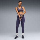 Puma Women Purple 4Keeps Bra - Padded - Pebble Print