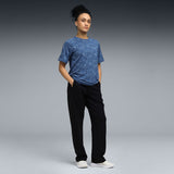 Puma Women Blue-Navy Active Wear T-Shirts