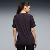 Puma Women Purple-Multi Active Wear T-Shirts