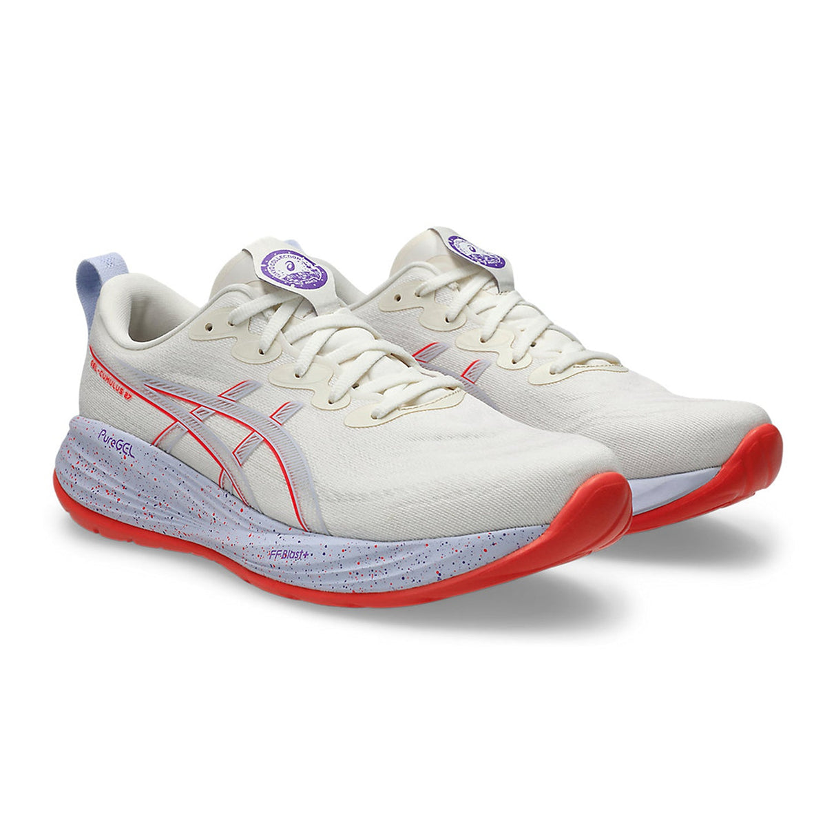Asics Men White-multi GEL-CUMULUS 27 TOKYO Shoes
