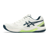 Asics Men White-multi GEL-DEDICATE 8 PICKLEBALL Shoes
