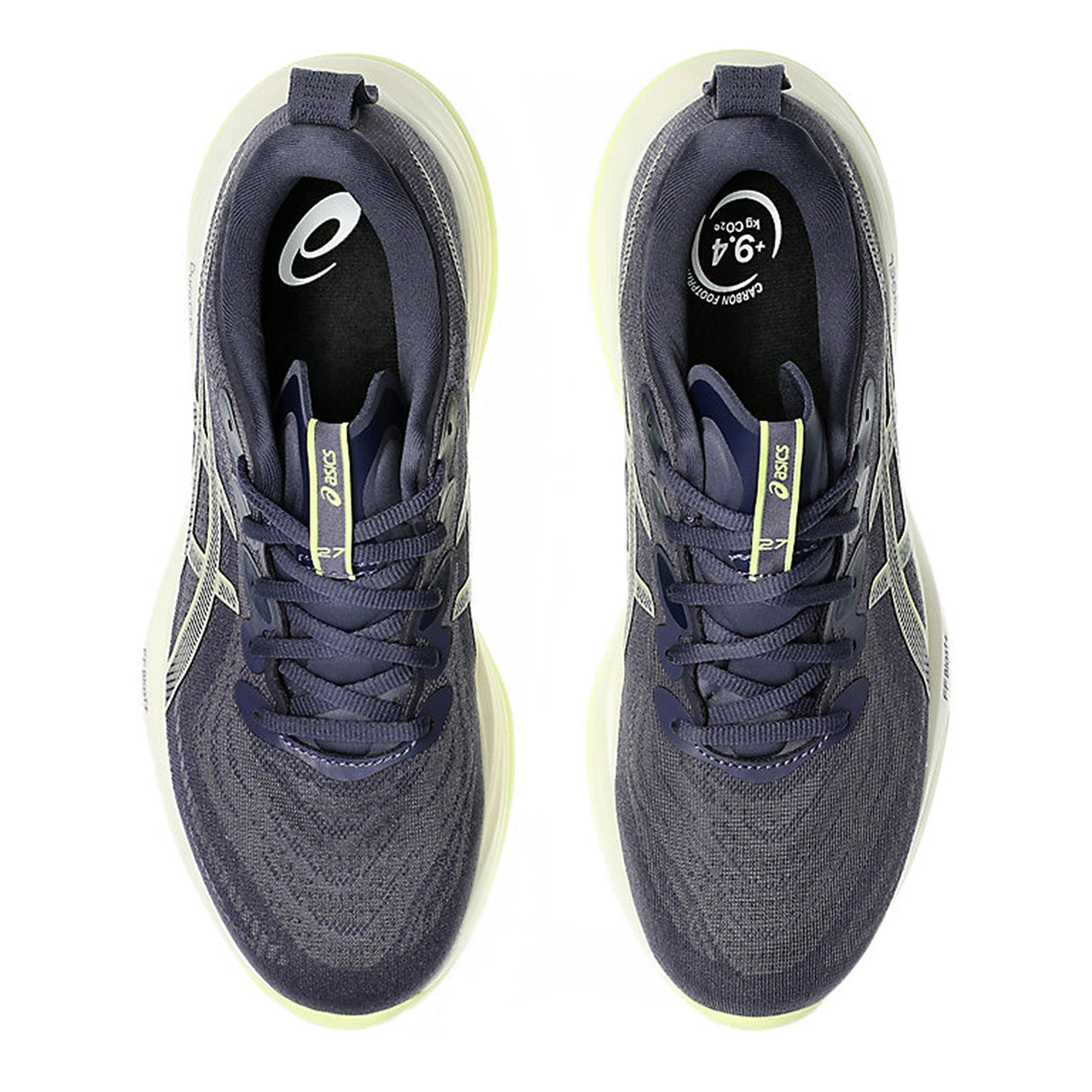 Asics Men Blue-yellow GEL-CUMULUS 27 Shoes