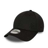 New York Yankees MLB Flawless Monotone Mesh Black 9FORTY Adjustable Cap