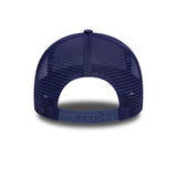 NEW YORK YANKEES LEAGUE ESSENTIAL DARK BLUE 9FORTY A-FRAME TRUCKER ADJUSTABLE CAP