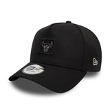 CHICAGO BULLS METALLIC BLACK 9FORTY A-FRAME ADJUSTABLE CAP