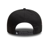NEW YORK YANKEES MLB ICON BLACK 9FIFTY SNAPBACK ADJUSTABLE CAP