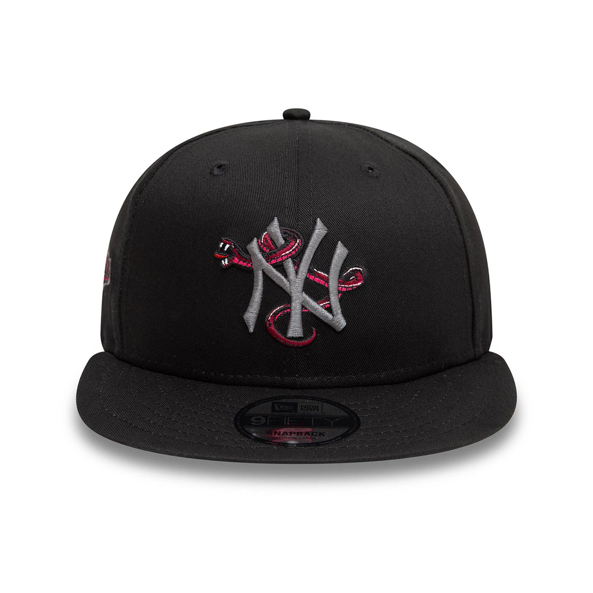 NEW YORK YANKEES MLB ICON BLACK 9FIFTY SNAPBACK ADJUSTABLE CAP