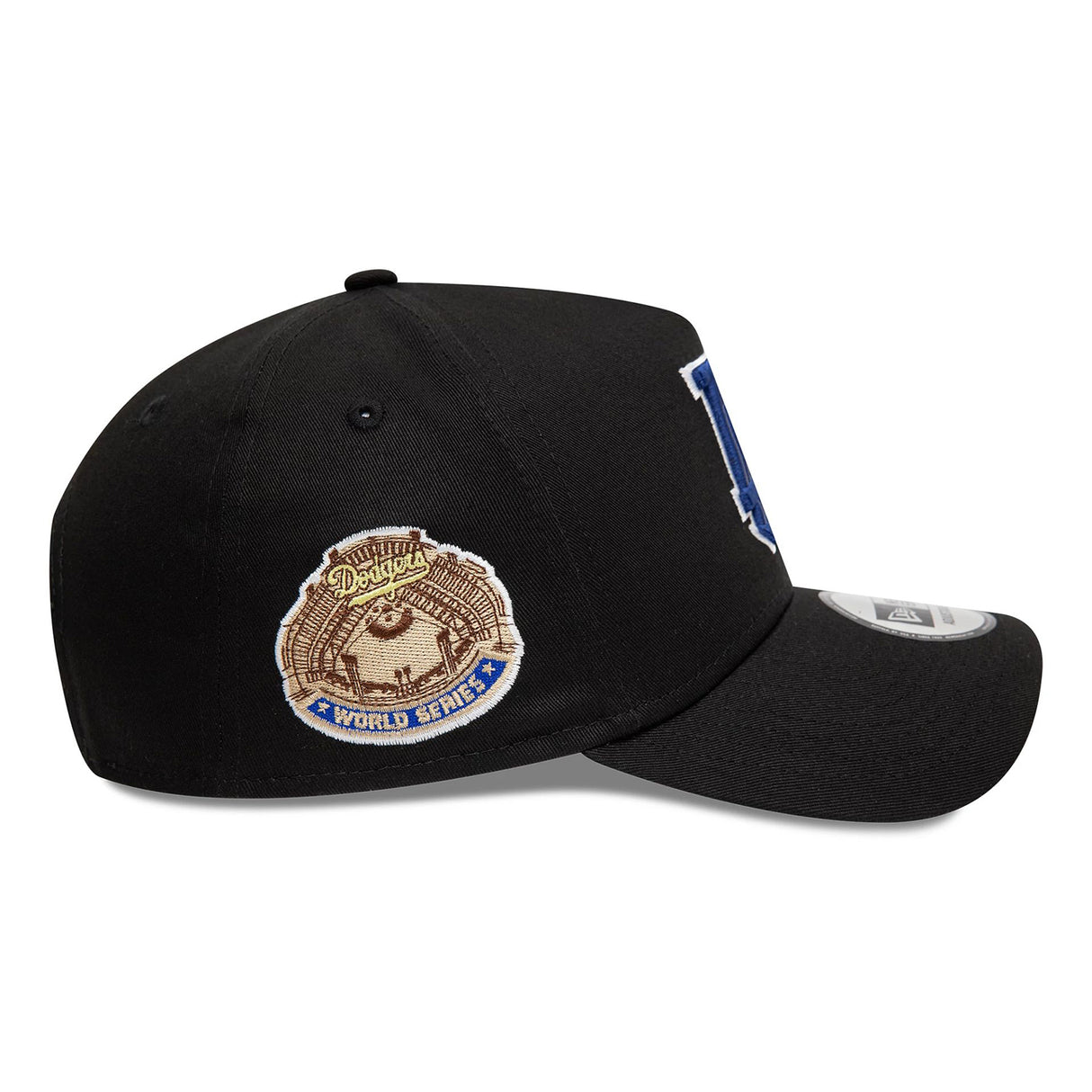 LA DODGERS WORLD SERIES BLACK 9FORTY A-FRAME ADJUSTABLE CAP