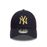 NEW YORK YANKEES METALLIC NAVY 9FORTY ADJUSTABLE CAP