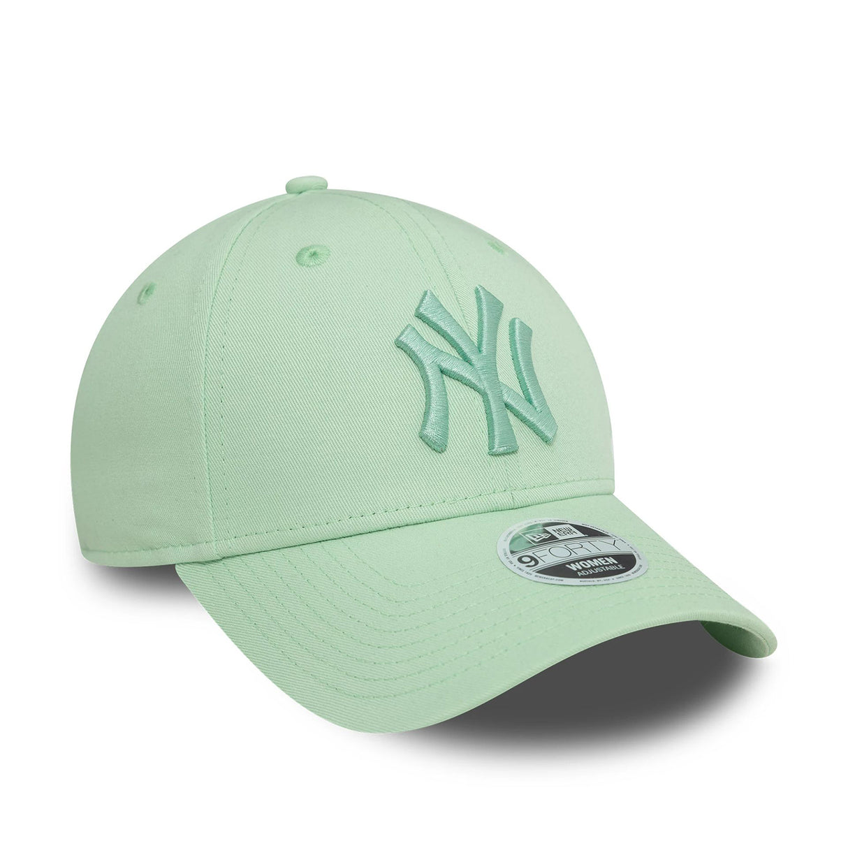 NEW YORK YANKEES WOMENS LEAGUE ESSENTIAL PASTEL GREEN 9FORTY ADJUSTABLE CAP