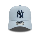 NEW YORK YANKEES LEAGUE ESSENTIAL PASTEL BLUE 9FORTY A-FRAME ADJUSTABLE CAP