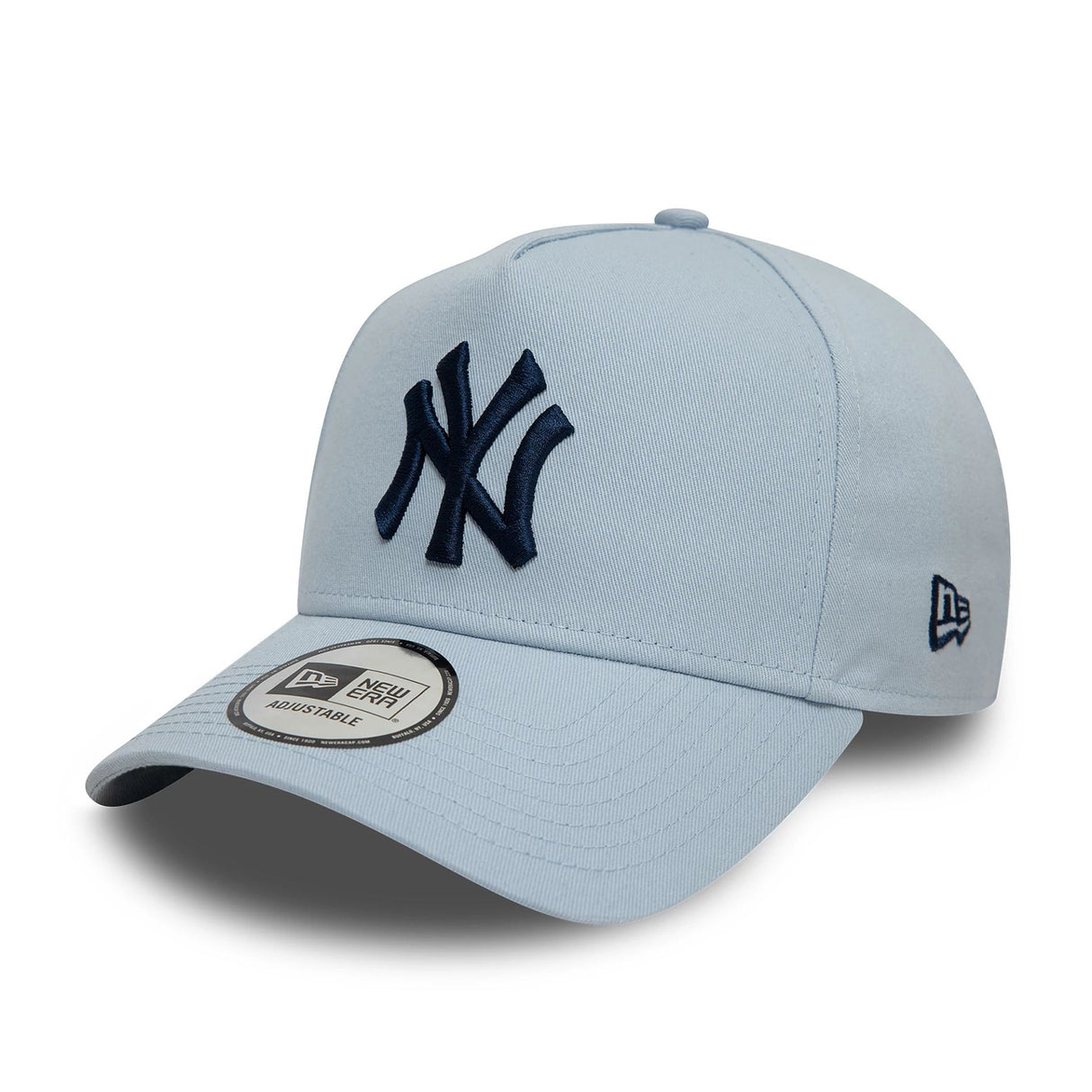 NEW YORK YANKEES LEAGUE ESSENTIAL PASTEL BLUE 9FORTY A-FRAME ADJUSTABLE CAP