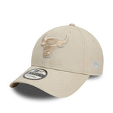 CHICAGO BULLS TEAM OUTLINE CREAM 9FORTY ADJUSTABLE CAP