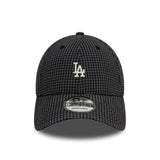 LA DODGERS SEERSUCKER BLACK 9FORTY ADJUSTABLE CAP