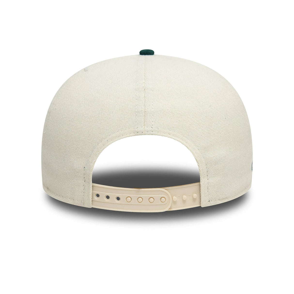 OAKLAND ATHLETICS SCRIPT PRECURVED CREAM GOLFER ADJUSTABLE CAP