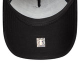 CHICAGO BULLS TONAL CHECK BLACK 9FORTY A-FRAME TRUCKER ADJUSTABLE CAP