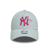 NEW YORK YANKEES WOMENS DENIM PASTEL BLUE 9FORTY ADJUSTABLE CAP