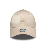 LA DODGERS WOMENS SATIN CREAM 9FORTY ADJUSTABLE CAP