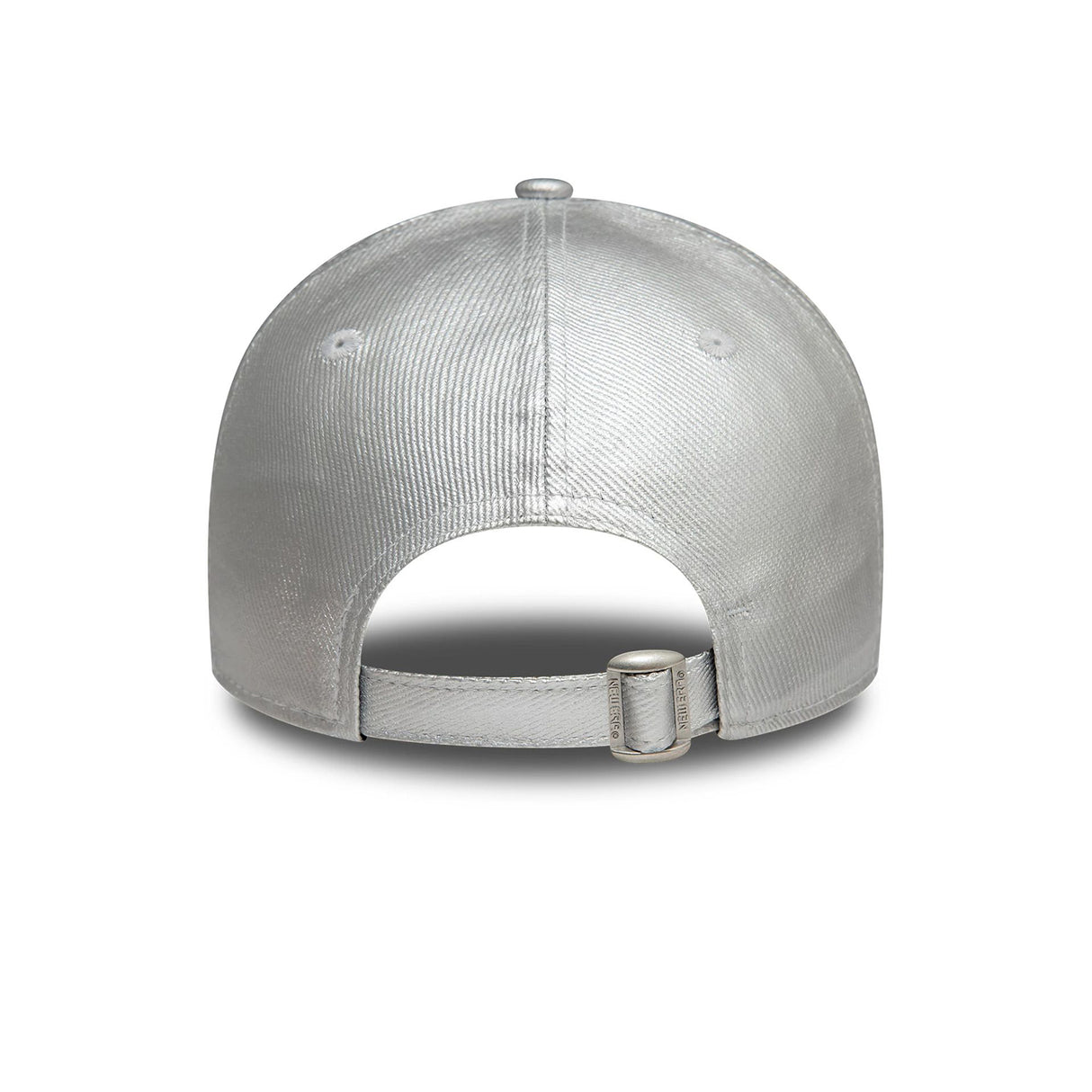 NEW YORK YANKEES WOMENS MET DENIM SILVER 9FORTY ADJUSTABLE CAP