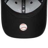 NEW YORK YANKEES WOMENS PU BLACK 9FORTY ADJUSTABLE CAP