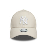 NEW YORK YANKEES WOMENS PU CREAM 9FORTY ADJUSTABLE CAP