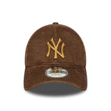 NEW YORK YANKEES TWO TONE CORD DARK BROWN 9FORTY ADJUSTABLE CAP