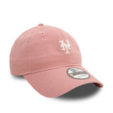 NEW YORK METS MINI WASHED DARK PINK 9TWENTY ADJUSTABLE CAP