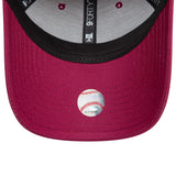 LA DODGERS WOMENS METALLIC DARK RED 9FORTY ADJUSTABLE CAP