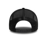 NEW ERA PATCH CORD BLACK 9FORTY A-FRAME TRUCKER ADJUSTABLE CAP
