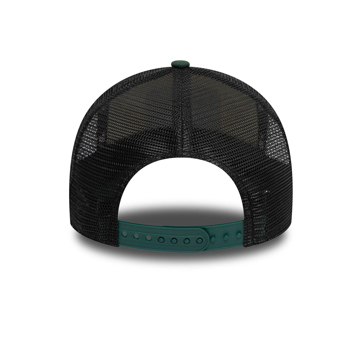 NEW ERA PATCH COTTON CANVAS CREAM 9FORTY A-FRAME TRUCKER ADJUSTABLE CAP