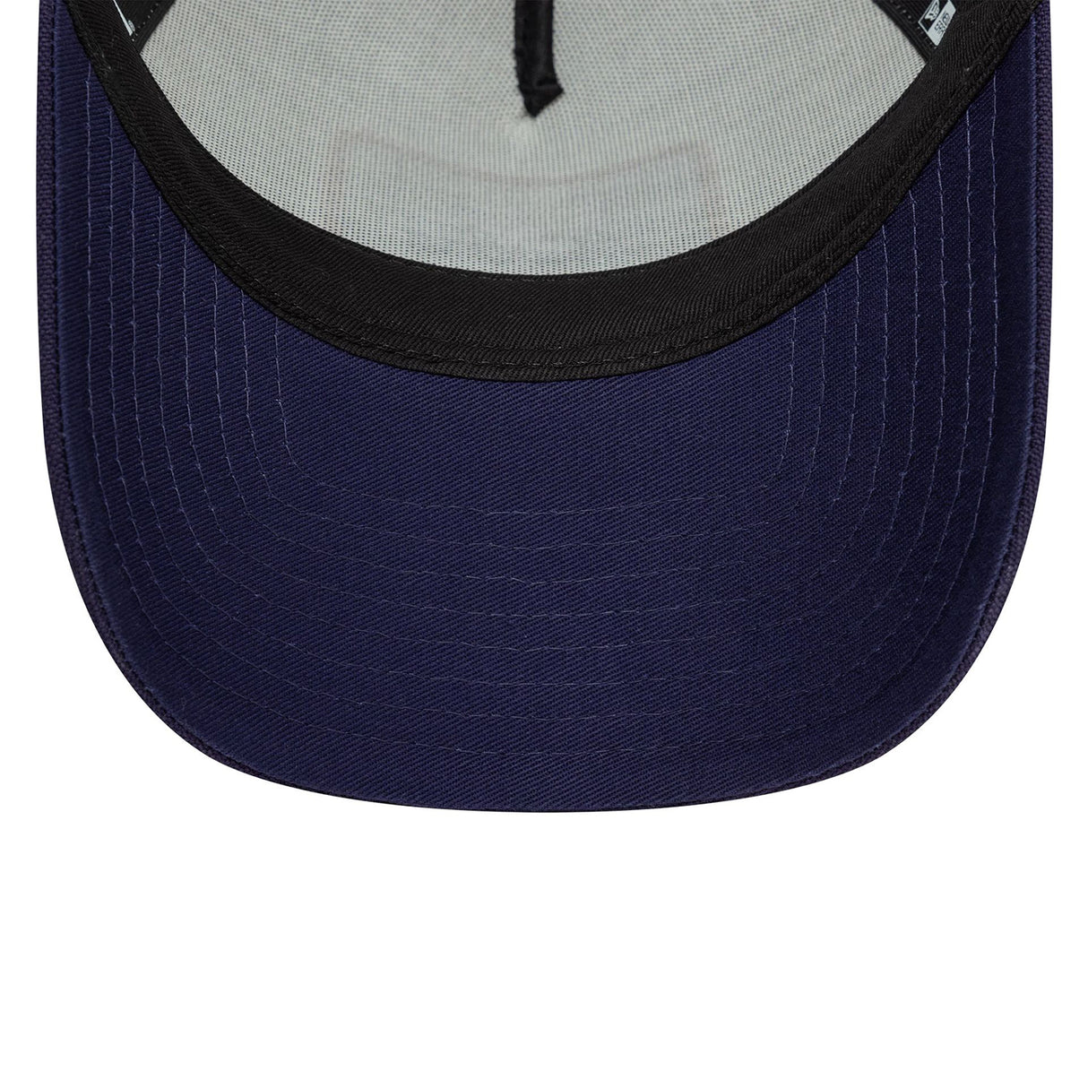 NEW ERA PATCH COTTON CANVAS WHITE 9FORTY A-FRAME TRUCKER ADJUSTABLE CAP