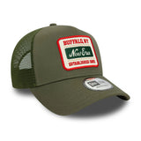NEW ERA PATCH GREEN 9FORTY A-FRAME TRUCKER ADJUSTABLE CAP