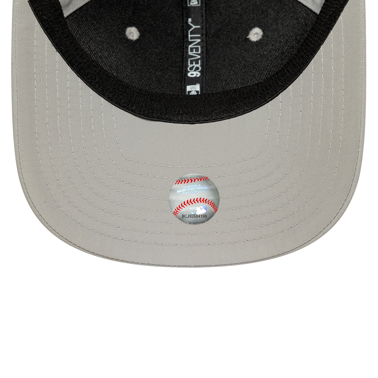 LA Dodgers MLB Perforated Grey 9SEVENTY Stretch-Snap Adjustable Cap