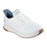 Skechers Men White Bobs Squad 4 - Direct Step