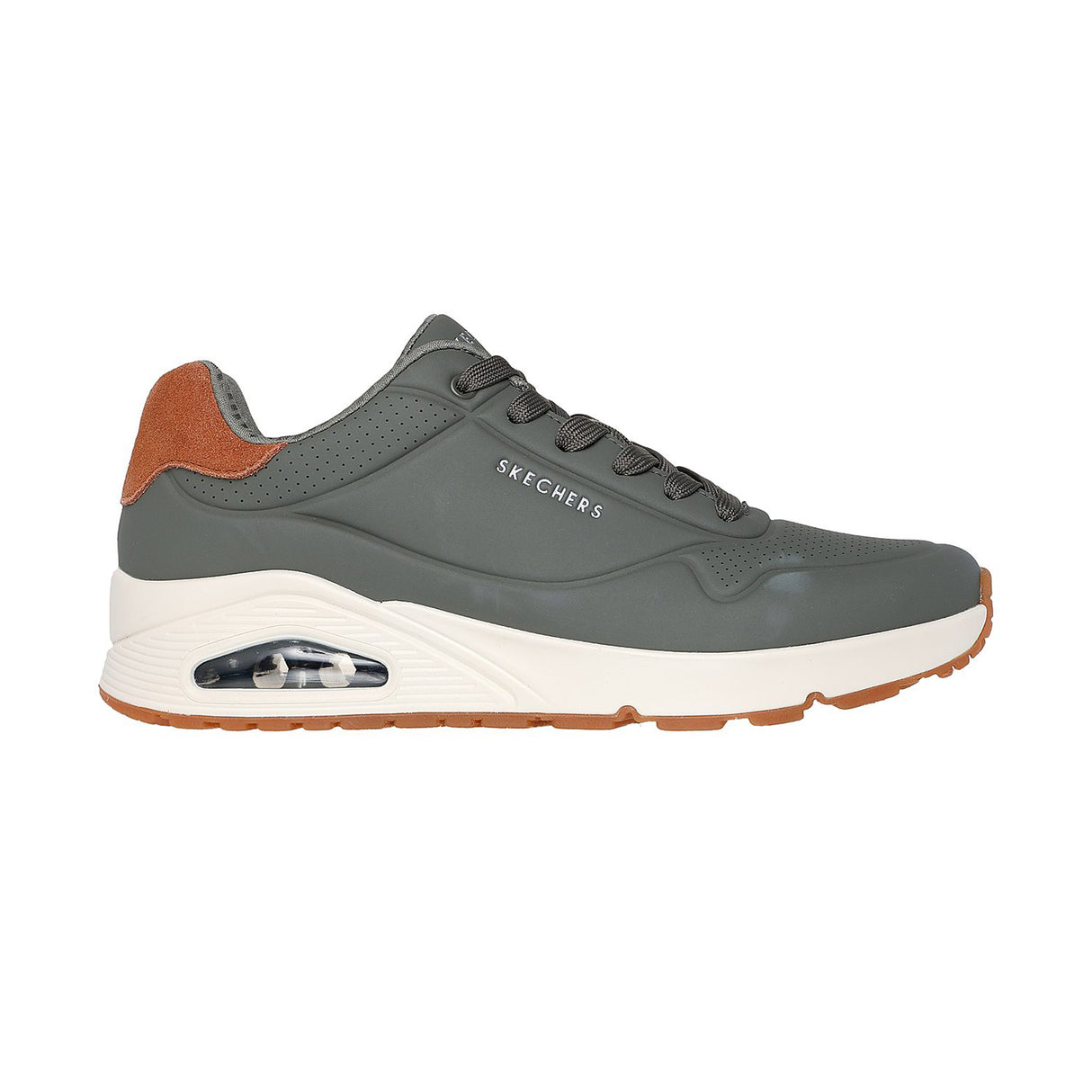 Skechers Men Olive Uno - Suited On Air