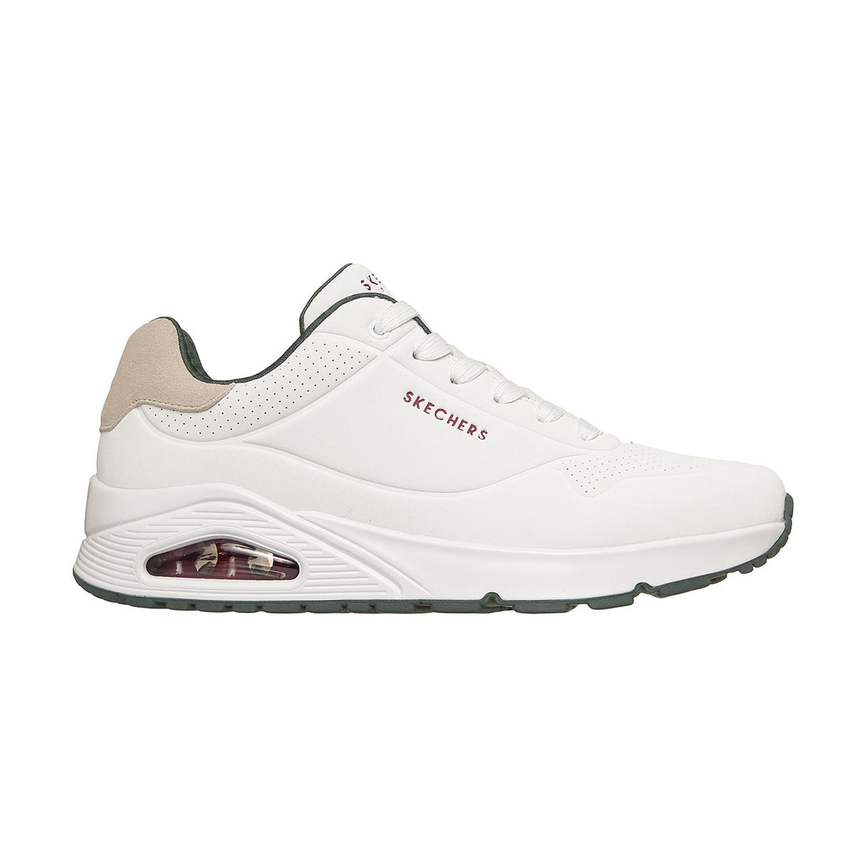 Skechers Men White-multi Uno - Suited On Air