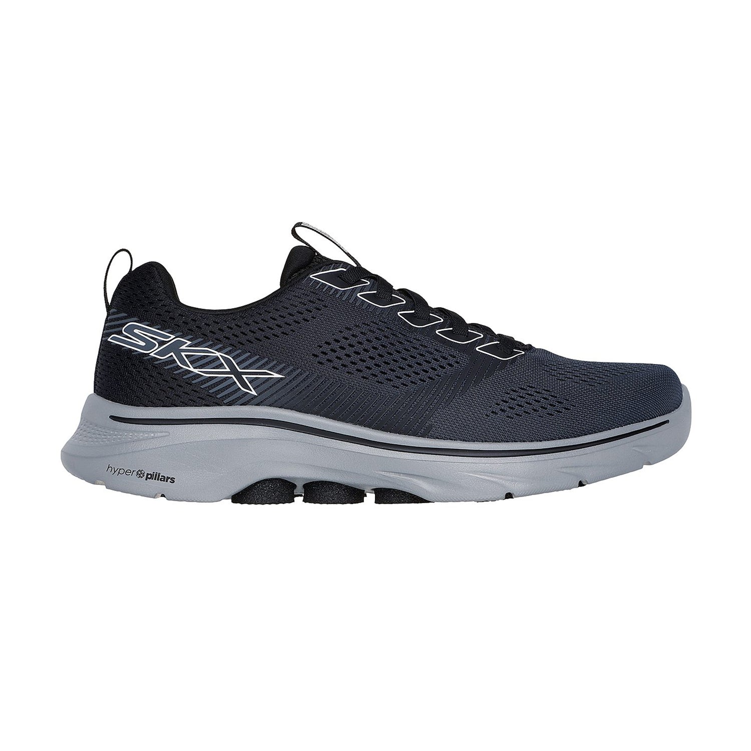 Skechers Men Black-grey Go Walk 7 - Hahn – MetroActiv