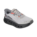 Skechers Men Black-grey Max Cushioning Glide-Step - A