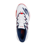 Skechers Men White-red Skechers Viper Court Rally