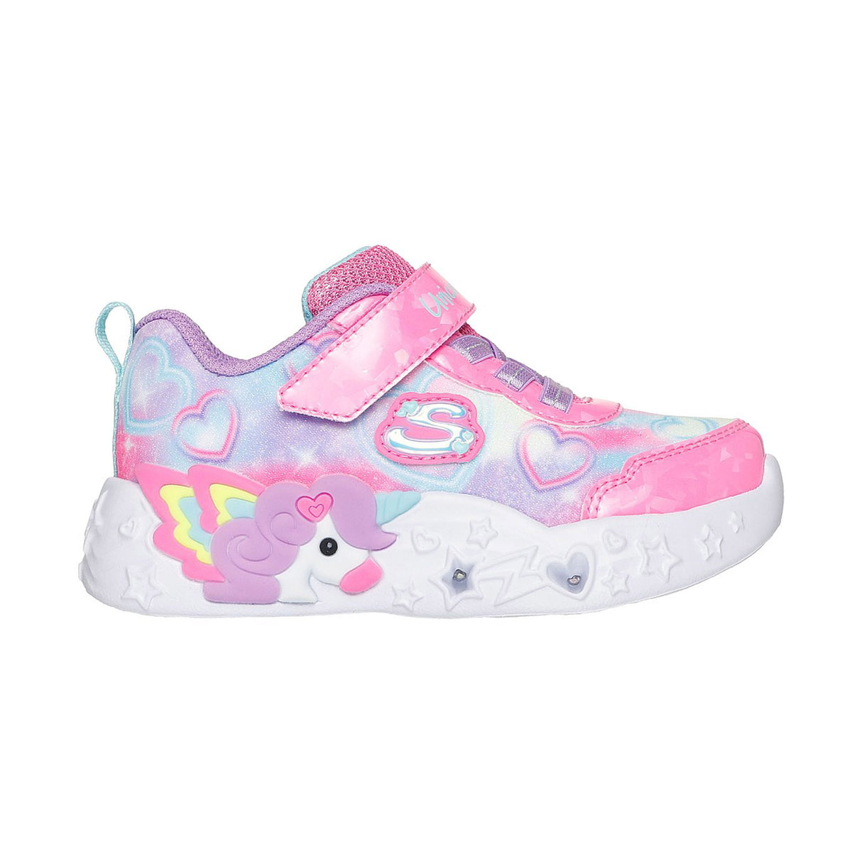 Skechers Girl Pink-multi Unicorn Charmer - Lil Heart S