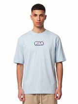 Fila Men Ice Blue Dolce Graphic T Shirt