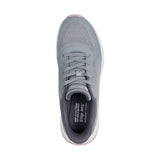 Skechers Women Grey Bobs Squad 4 - Staple Look